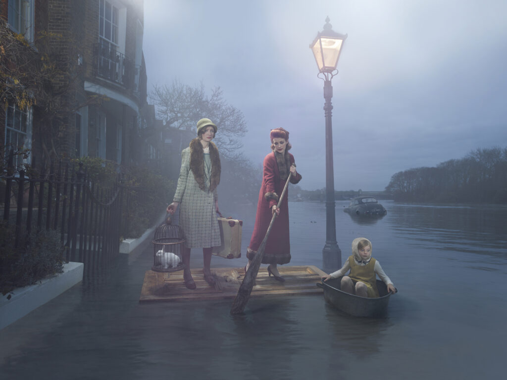 © Julia Fullerton-Batten - Old Father Thames, Escaping the Flood