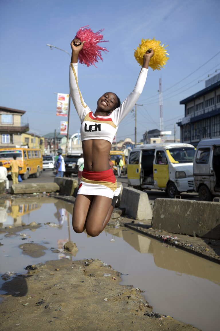 Cheerleading – Passion for Cheer - Lagos, Nigeria:
Credit: Christian Sinibaldi for Saturday Magazine/the Guardian