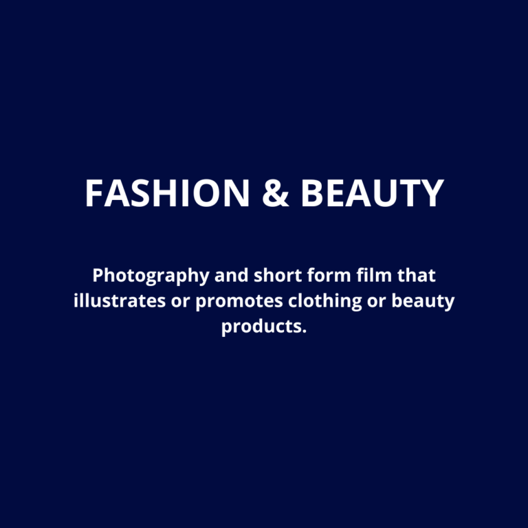 Fashion & Beauty_Category Overview