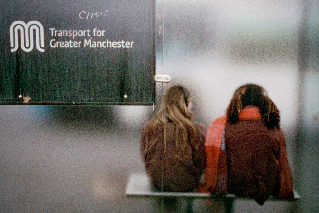 © Simon Hill - Salford, Bus Stop