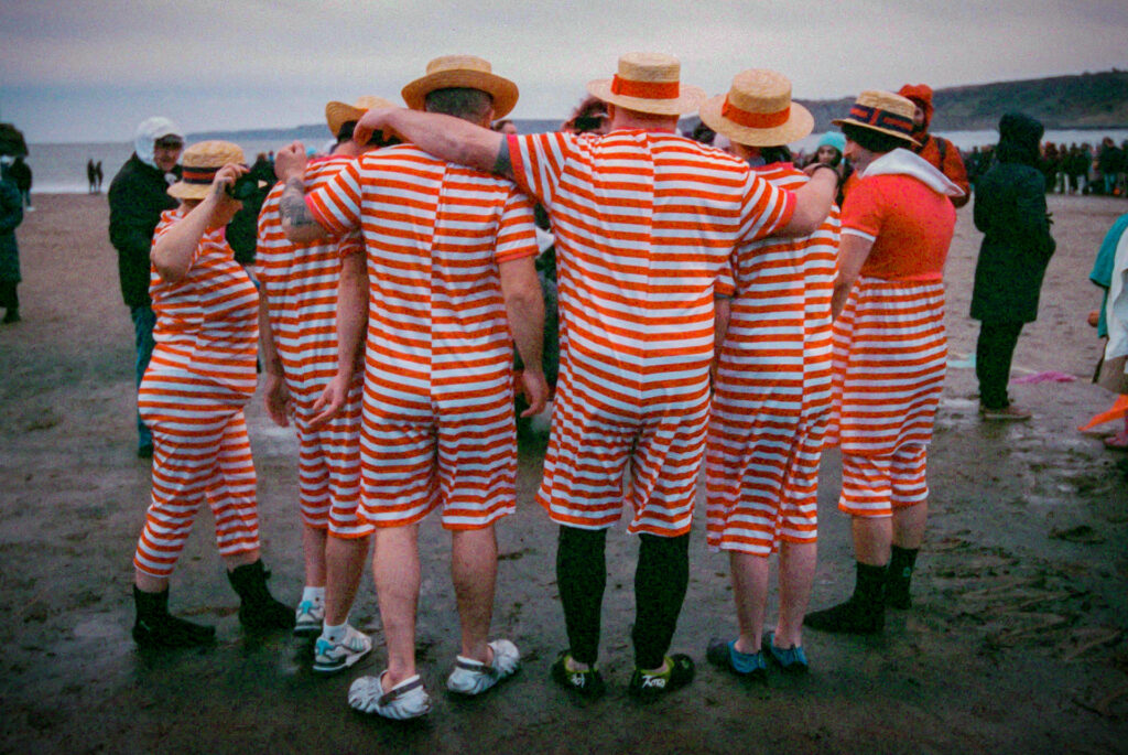 © Simon Hill - Scarborough, New Year's Day Swimmers