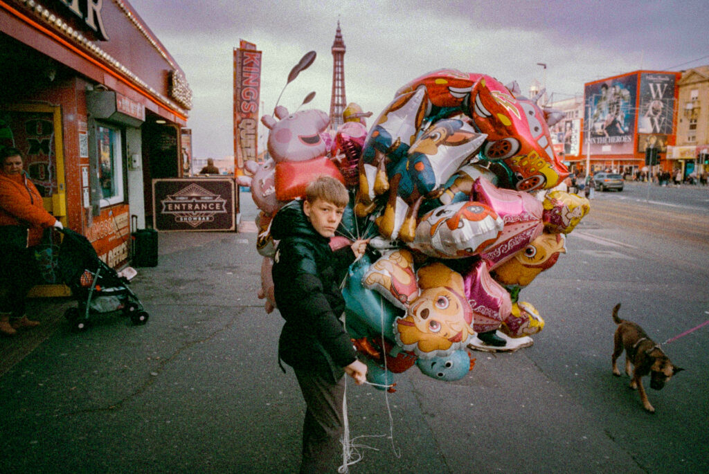 © Simon Hill - Blackpool, Central Pier, Balloon Seller