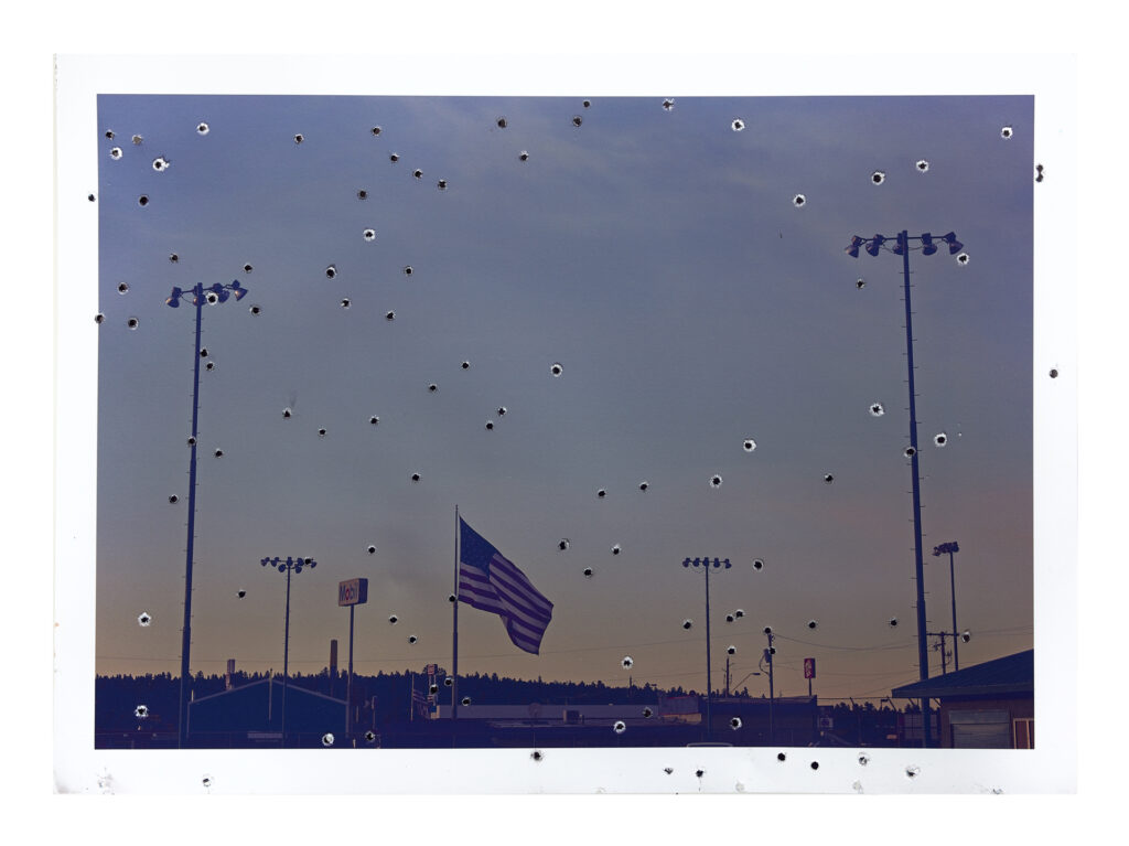 © David Clerihew - American Flag, Austin, Texas